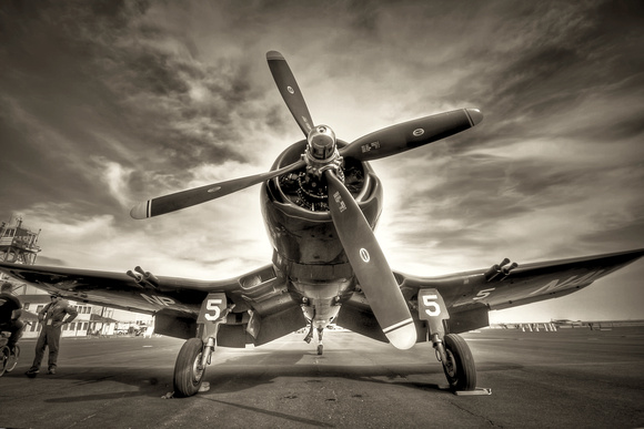 F-4U CORSAIR-Pilot Steve Bakke